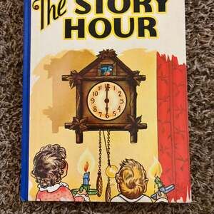 The Story Hour-hardcover-1941-Saalfield-1st edition/1st printing-illustrated